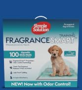 Simple Solution FragranceSmart Odor Control Puppy Training Pads | Green Tea Fragrance Odor Neutr...