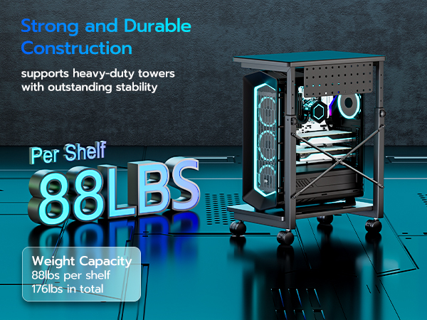 computer tower stand