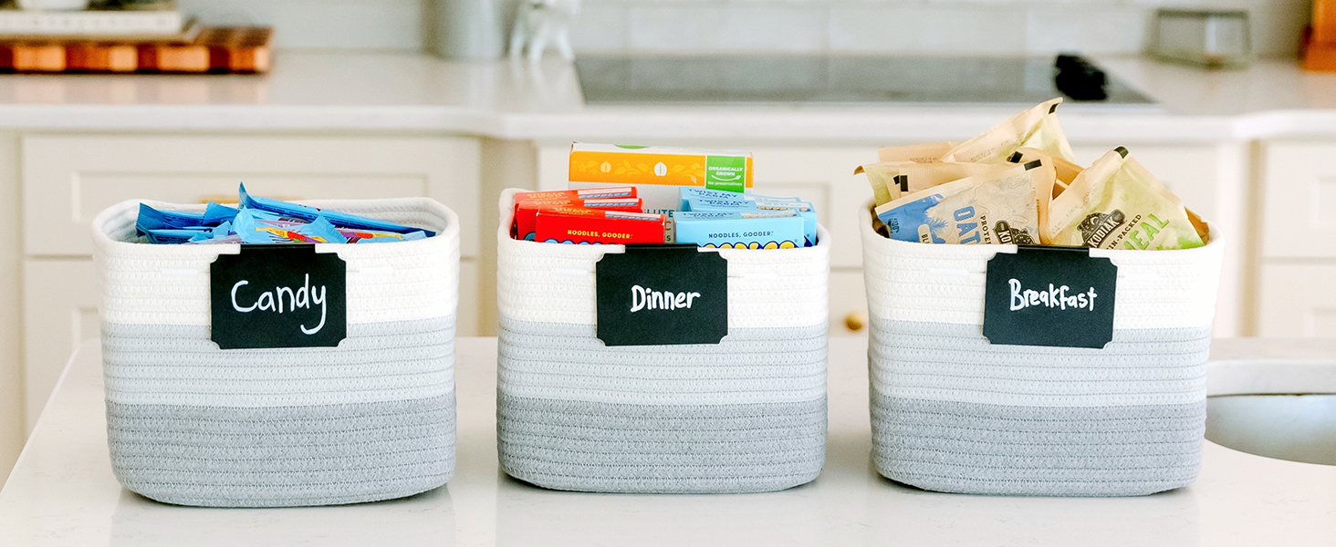 basket 9x9 storage cubes 9 inch storage bins baskets for organizing small woven pantry kitchen