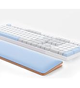 COLORCORAL Keyboard Wrist Rest Ergonomic Keyboard Arm Rest for wrist with Memory Foam Durable Woo...