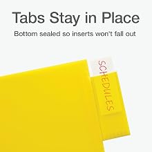 tabs