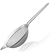 ANAEAT Fine Mesh Strainers - Premium Stainless Steel Colander Sieve Sifters, with Durable Mesh an...