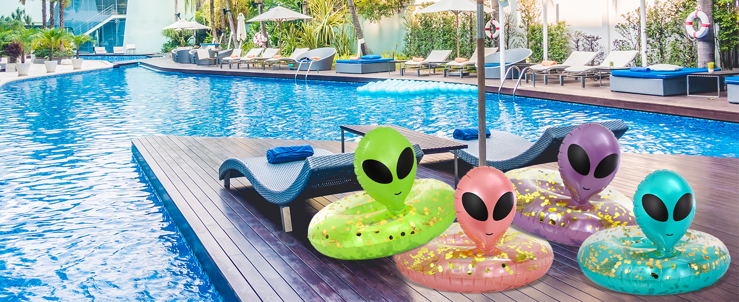 Alien Pool Tubes