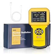 Nuclear Radiation Meter Geiger Counter, BTMETER Radioactive Detector Detect Beta Gamma X-Ray CPM ...