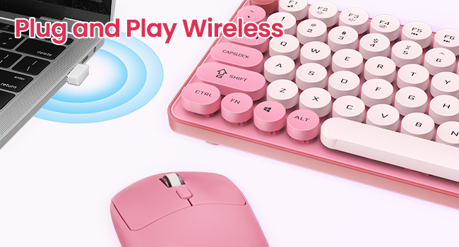 wireless keyboard and mouse combo