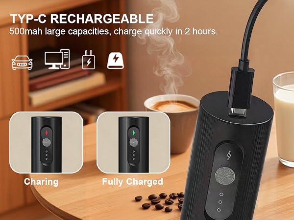 Frother Wand Rechargeable