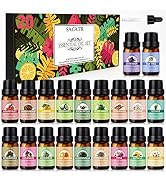 Essential Oil Set - Essential Oils - Pure Essential Oils - Perfect for Diffuser, Aromatherapy, Ma...