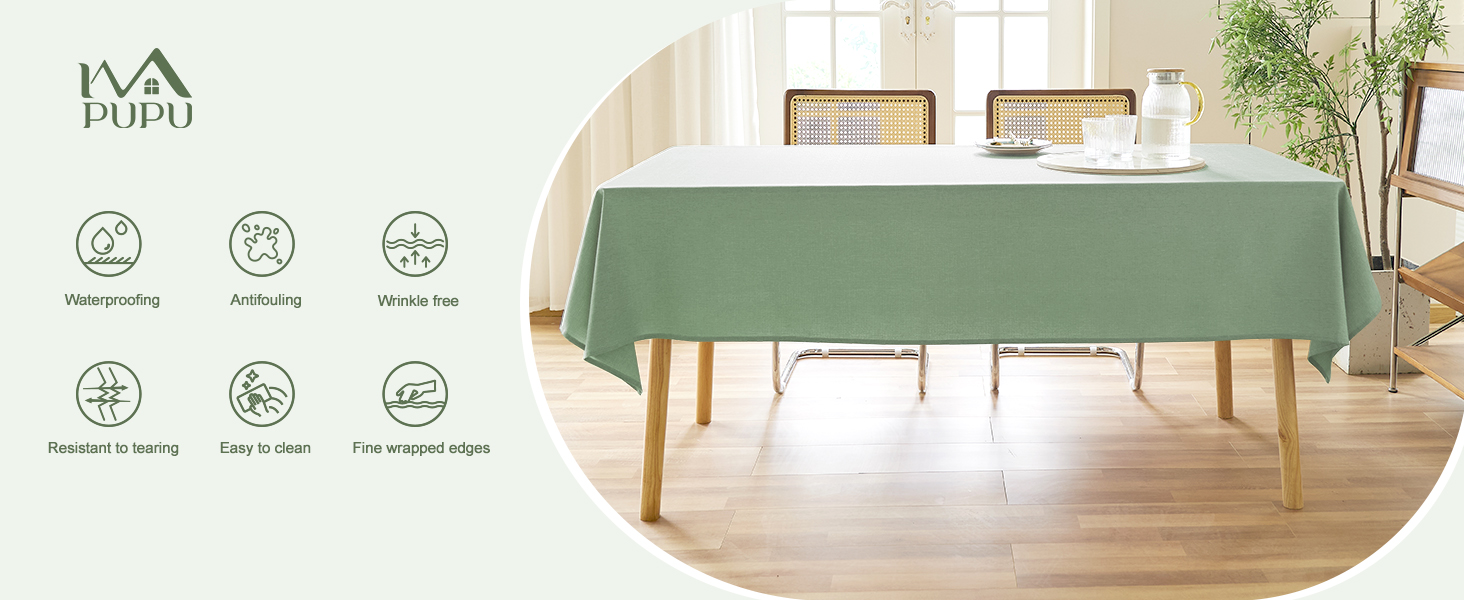 IVAPUPU Tablecloth