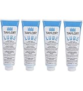 Taylor Blue Lube, 4 x Heavy Duty Sanitary Lubricant, Food Safe Lube, Colorless, Soft Serve Lubric...