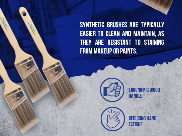 Synthetic Chip Brush