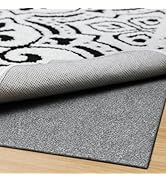 LINLA Non Slip Rug Pad, 2' x 3', 1/8" Thick Felt and Rubber Protective Padding - Low Profile Cush...