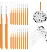 20PCS Shower Head Cleaner Picks,Shower Head Cleaning Brush Tool for Small Hole Gap Hole Anti-Clog...