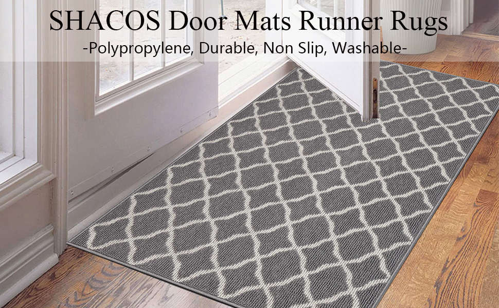 Indoor door mats non slip runner rug indoor hallway runner kitchen laundry room
