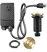 CLEESINK Garbage Disposal Air Switch Kit, Sink Top Air Switch Kit, Garbage Disposal Part with Bru...