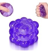 Ice Cube Squishy Fidget Toy, Standard Size 1.96 in Stress Ball for Adults and Kids, Puffwize Soft...