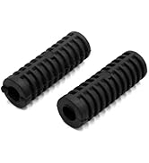 Kryoflare 2Pcs Motorcycle Gear Shift Lever Pedal Rubber Cover, Black, Shifter Shoe Boot Protector