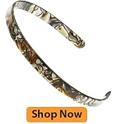 Camila Paris CP2005 French Headband for Women, Handmade Onyx