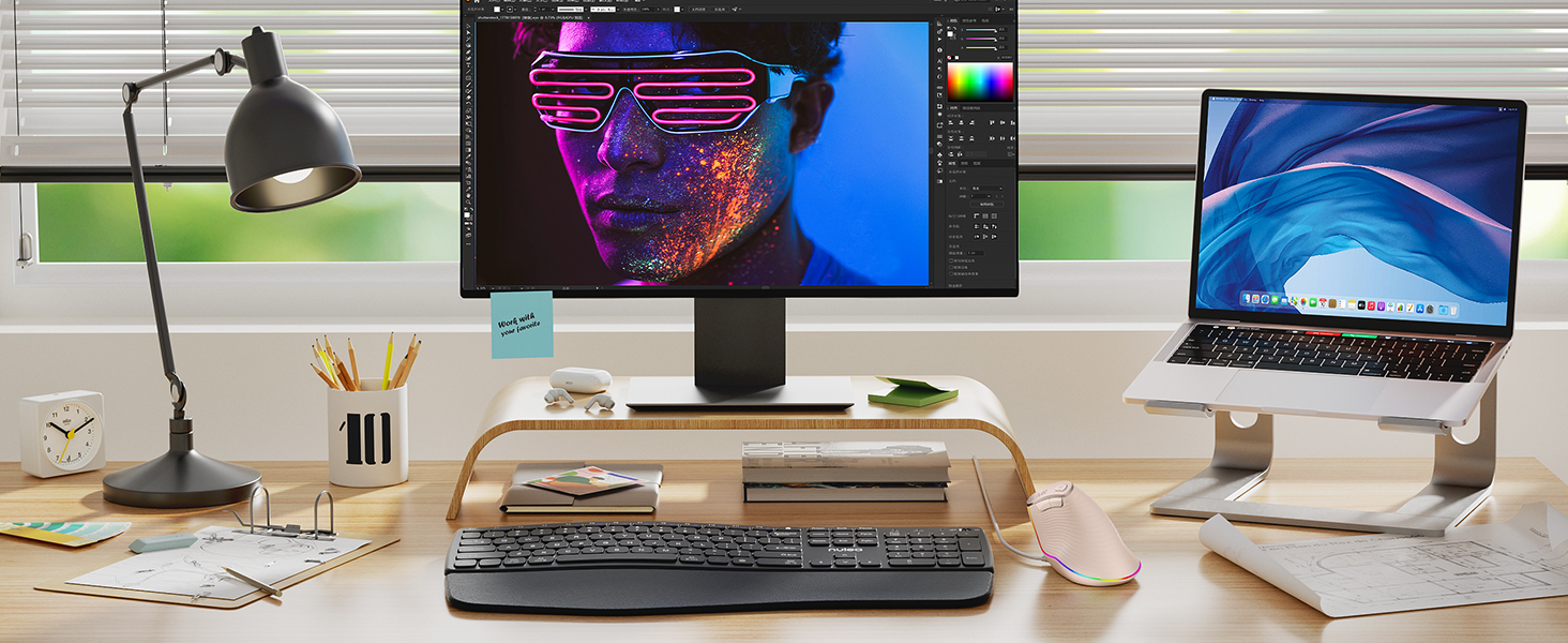 Nulea M504 Wired Vertical Mouse