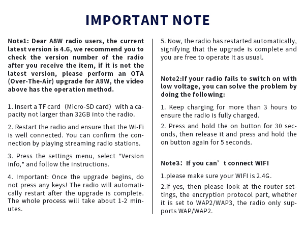 A8W