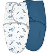 CIVARUA KIDS Baby Swaddles for Newborn Organic Cotton,Soft & Snug Newborn Velcro Swaddle 0-3 Mont...