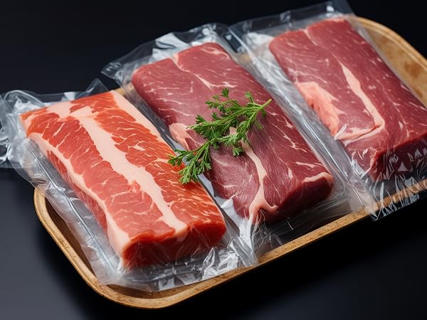 Cloudslucky Vacuum Sealer Bags for Food Storage Save Meal Bag