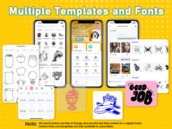 mini printer sticker maker