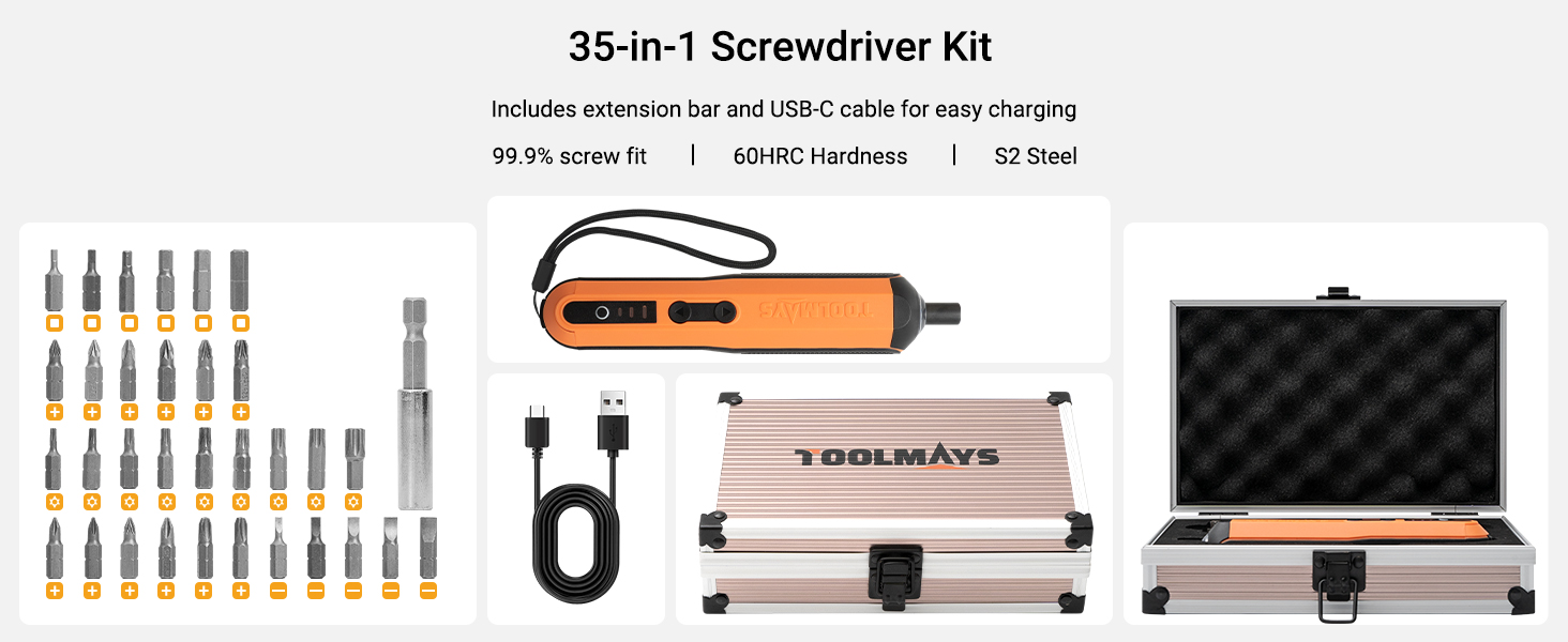 Toolmays Screwdriver kit