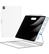 iPad Pro Case 12.9 inch Compatible with Magic Keyboard & Smart Keyboard Folio (Keyboard Not Inclu...