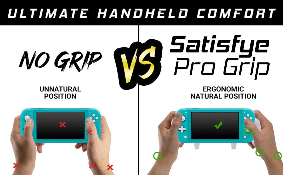 Ultimate Handheld Comfort Switchgrip Lite Ergonomic Grip Protection