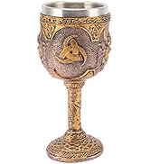Nordic Viking Goblet,Dragon Goblet,Pirate Tankard Odin With Raven Tankard Dragon Scandinavian Mug...