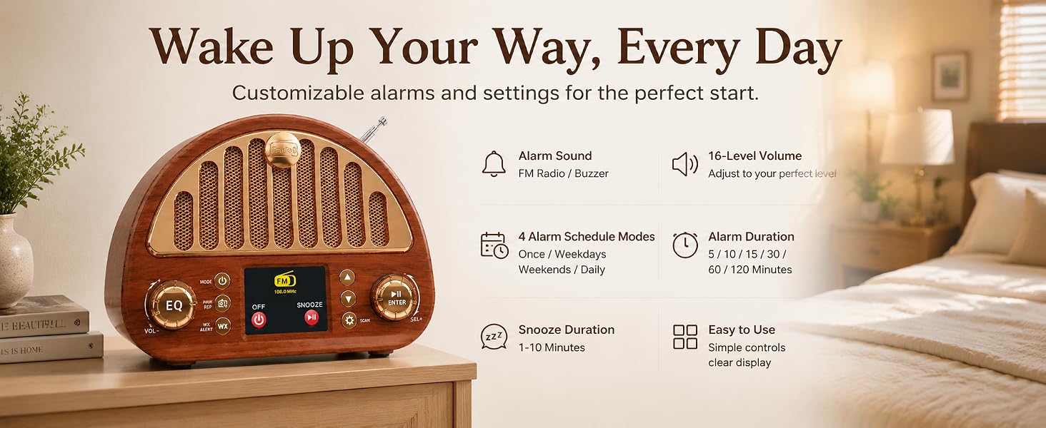 Dual Alarm for Real-Life Schedules