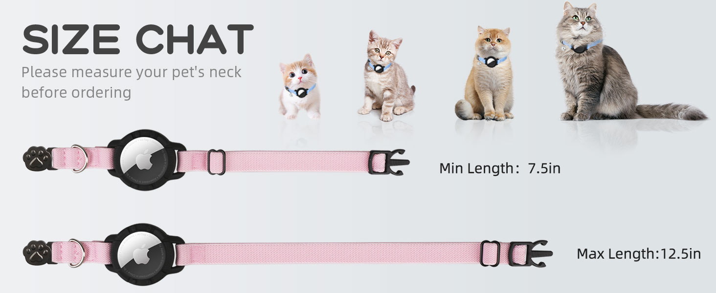 Cat Collar AirTag Holder