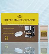 Tisnxiy Coffee Maker Cleaner & Descaler Tablets - 24 Count - Compatible with Deep Cleaning and De...