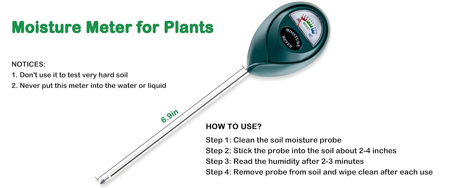 Moisture Meter for Plants