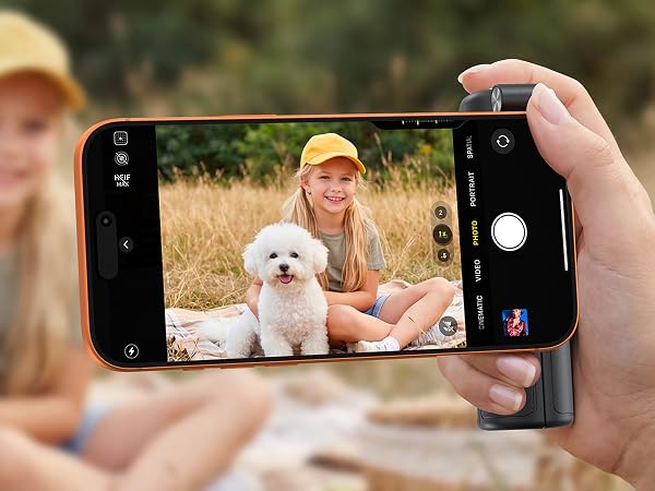 phone camera grip handle smartphone mobile selfie stick tripod for iphone 16 17 pro max