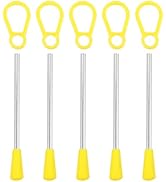 FAVOMOTO 10PCS Triangle Iron Sticks, Hand Percussion Triangle Strikers Replacement Instrument Acc...