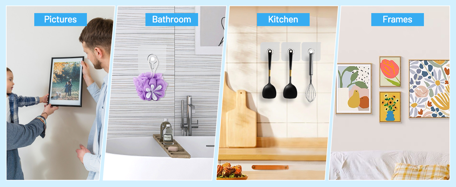 Adhesive Picture Hooks