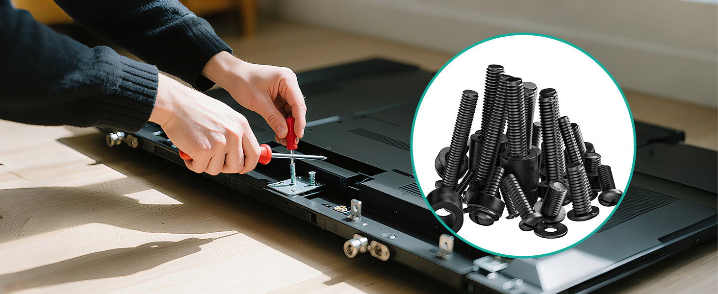 tv wall mount screws kit