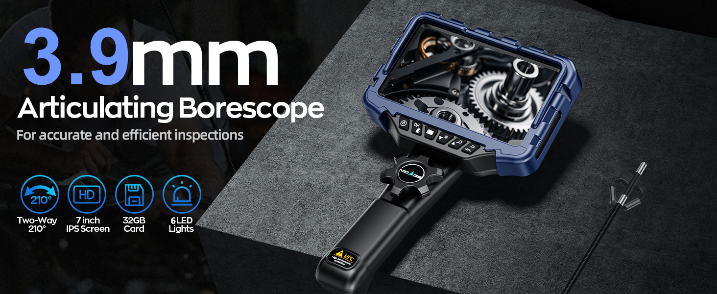 Endoscope Camera with Light