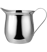 GWHOLE Milk Frothing & Steaming Cup, Espresso Pitcher - 8oz, 240ml