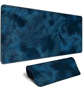 Japanese Mouse Pad,XL Large Mouse Mat,Long Extended Desk Mat, Non-Slip Rubber Stitched Edges (MP-40)