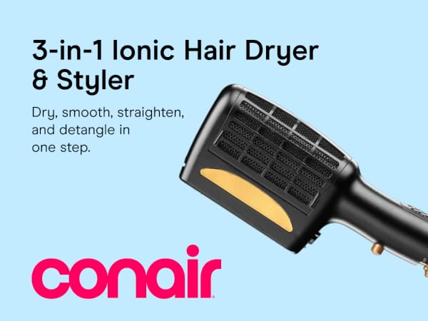 3-in-1 Ionic Hair Dryer & Styler