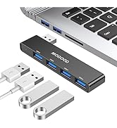 USB Splitter for Laptop MOGOOD USB Splitter USB Hub 3.0 USB Hub for Laptop Multiport Adapter for ...