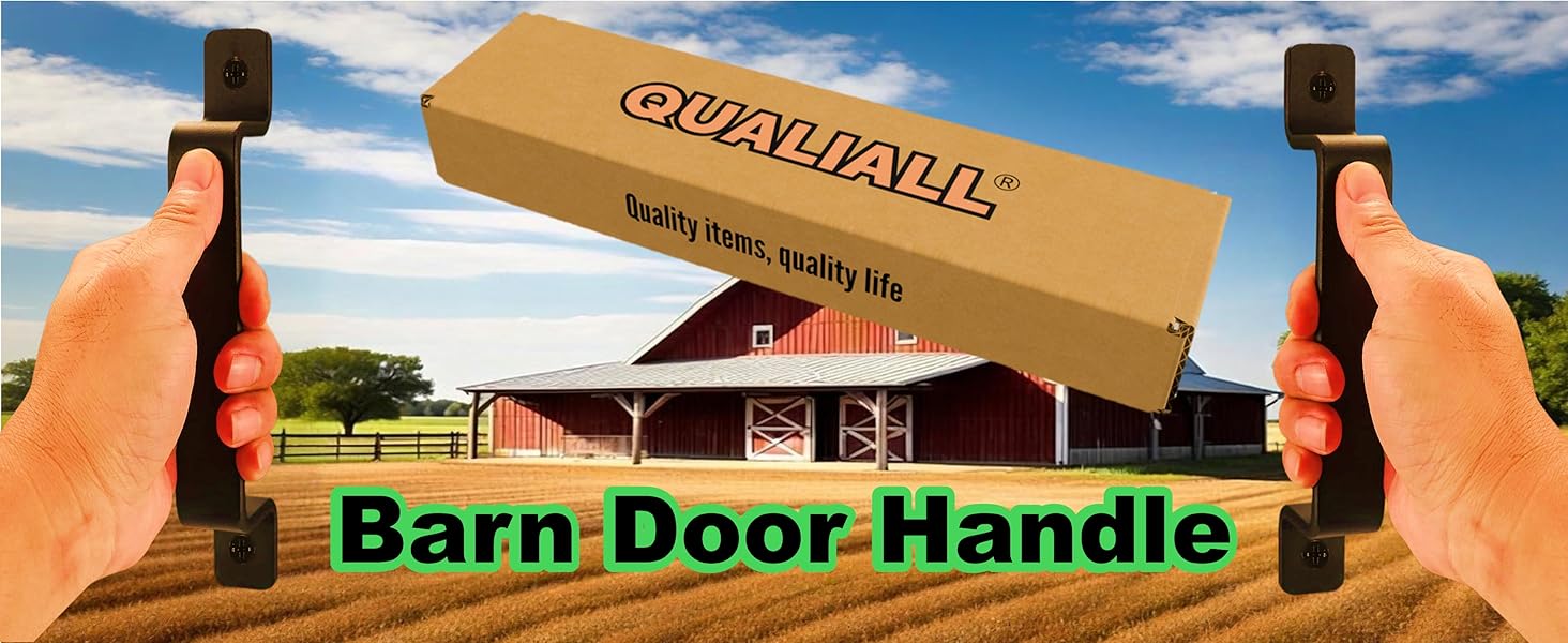 QUALIALL premium barndoor handle