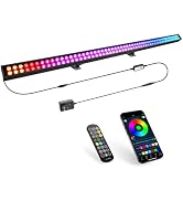 LED Stage Wash Light Bar - 120W RGBW 4IN1 Wall Washer DJ Light Bar Individually Controlled by DMX...
