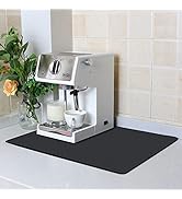 ZLR Coffee Mat - 16" x 20" Large Absorbent Kitchen Drying Mat for Dishes - Easy to Clean Coffee B...