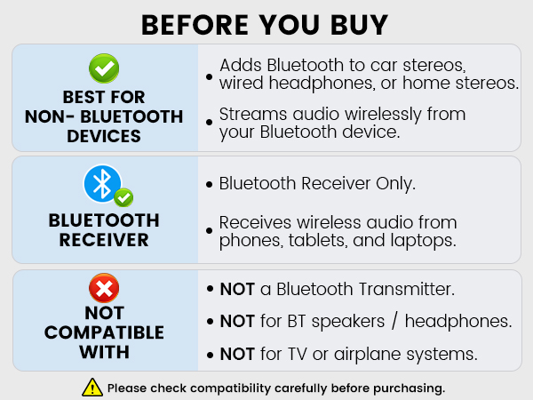 ML100 Bluetooth Receiver