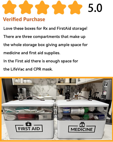 3-Tier Medicine Organizer