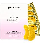 Under Eye Mask - (24 Pairs, Gold) Reduce Dark Circles, Puffy Eyes, Undereye Bags, Wrinkles - Gel ...
