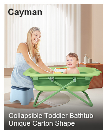 Collapsible Toddler Bathtub CAYMAN